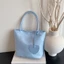 Túi Tote mini CPINCP, Túi xách Nylon thiết kế nhẹ phù hợp, Túi đeo vai màu Macaron mini dành cho nữ