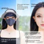 Mặt nạ chống nắng toàn mặt Ice Silk UV Proof Thoáng khí 3D Face Cover