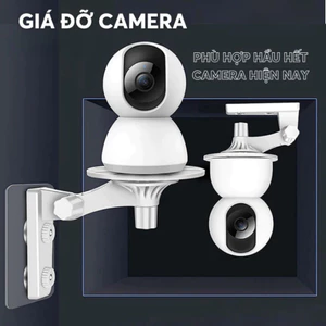 Giá Đỡ Camera Gắn Tường Xoay 360 Độ Chất Liệu Nhựa ABS Giá Treo Camera Phù Hợp Nhiều Loại Camera Imou Xiaomi Tplink