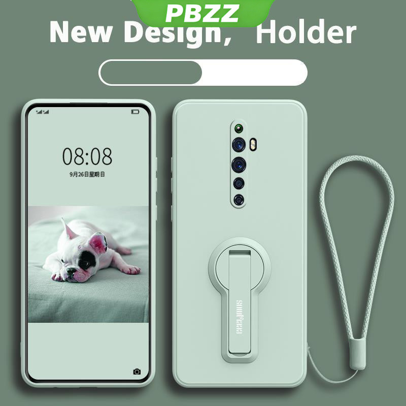 ốp lưng Ốp điện thoại Oppo RENO 2F reno2 f RENO 2 f RENO 2 Ốp mềm Ốp chống sốc mịn bảo vệ silicon lỏng thiết kế mới 360 ° với giá đỡ ytxzzj01 đẹp viền vuông cute