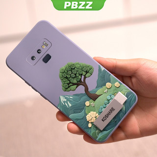 Ốp Lưng Cho SAMSUNG Note 9 Note 8 Vỏ Điện Thoại Vỏ Mềm Silicon Lỏng Chống Sốc Thiết Kế Mới Cây Thẩm Mỹ Có Giá Đỡ YTCBZJLS01