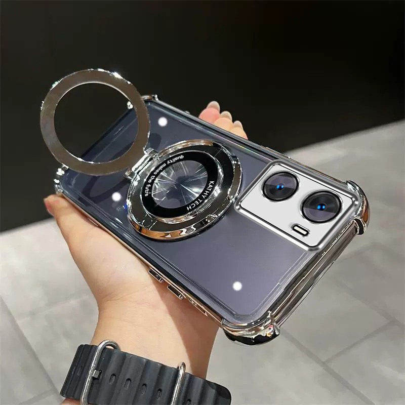 Ốp Lưng Cho Oppo A77S / A57 4G 2022 Giá Đỡ Điện Thoại tpu Chống Sốc Có Chức Năng Chống Trơn Trượt Vỏ Điện Thoại Di Động SJZJ