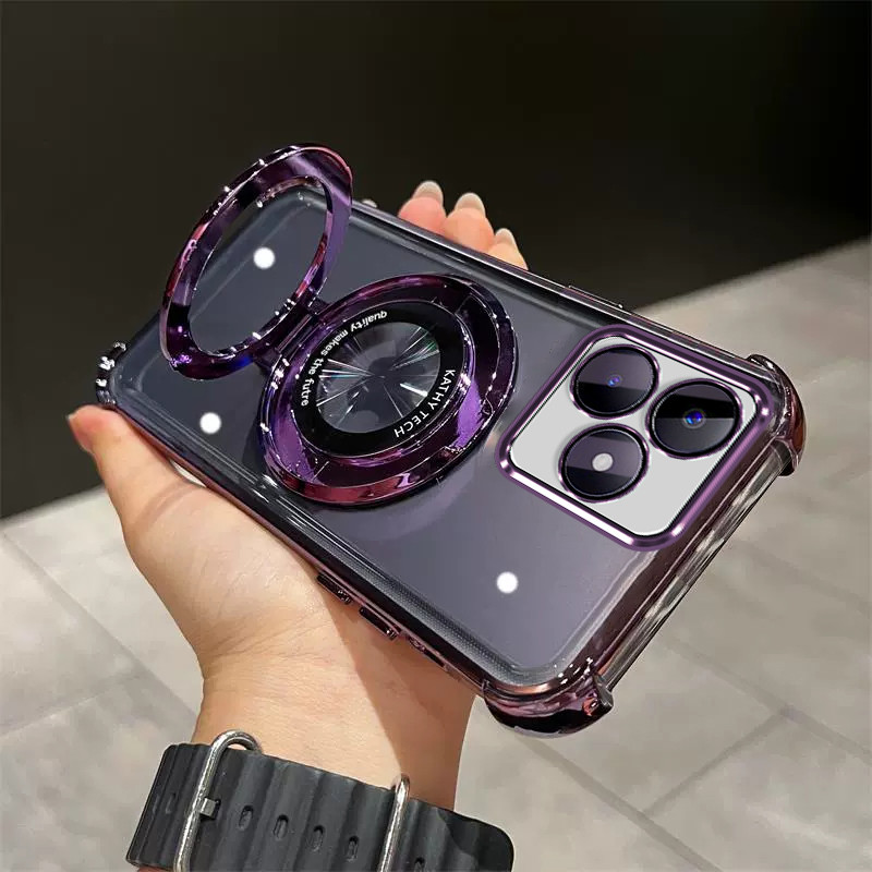 Ốp Lưng Cho Realme C53 / Realme C51 / Note 50 Giá Đỡ Điện Thoại Chống Sốc tpu Có Chức Năng Chống Trơn Trượt Vỏ Điện Thoại Di Động SJZJ