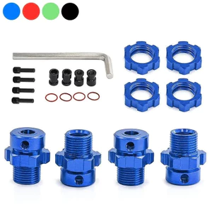 Kim Loại Mở Rộng Bánh Xe Lục Giác Hub Adapter 6469 5854 Cho TRAXXAS 1 / 10 E-Revo E-Maxx T-Maxx Revo RC Xe Nâng Cấp Phần Phụ Kiện