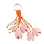 Hộp đựng chìa khóa da họa tiết hoa tulip đẹp XGB với hạt tinh tế tuyệt vời để sử dụng và cá nhân hóa