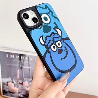 3D Silicone Xanh Lông Quái Vật Hoạt Hình Dễ Thương Vỏ Điện Thoại Cho iPhone 17 16 15 13 14 12 11 7 8 X XR XS