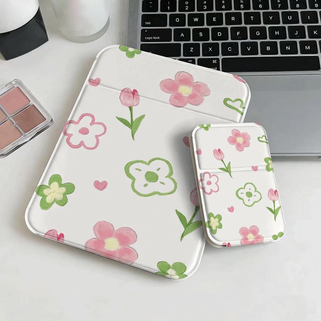 Hoa phấn nhẹ nhàngGương Makeup gấp gọn, chất lượng cao