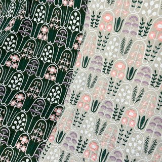 Dày Vải Lanh Cotton Vải Thêu Gối Túi Sổ Tay DIY Thêu Tay Vải Thạch Thủy Sinh Vật Embroide