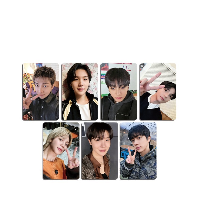 Kpop Thần Tượng BTS ARIRANG Album Photocards Jimin Suag Jin Thẻ Ảnh ARMY Người Hâm Mộ Quà Tặng