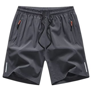 Quần Short Thể Thao Nam Phong Cách Harajuku Nhật Bản - Dáng Rộng, Nhanh Khô