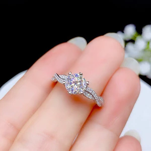 Nhẫn kim cương hình bạch tuộc bạc S925, phong cách thời trang đơn giản, size điều chỉnh được