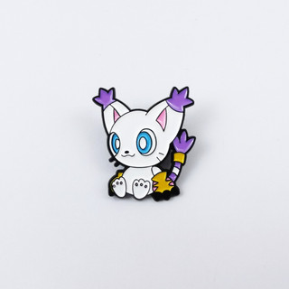 9 Cái / bộ Dễ Thương Kỹ Thuật Số Quái Vật Digimon Thổ Cẩm Trang Trí Phụ Kiện Huy Hiệu Ba Lô Kim Loại Pin Kẹp