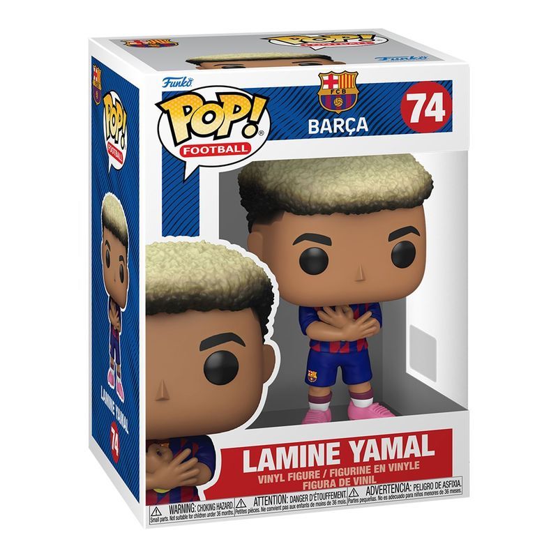 Chính hãng Funko pop Barcelona Football Yamar Hình Bộ sưu tập Đồ trang trí