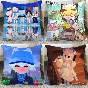 Heartopia Trò Chơi Ngoại Vi Blanc Vanya Ném Gối Anime Hoạt Hình Hai Mặt Gối Đệm Quà Tặng Sinh Nhật