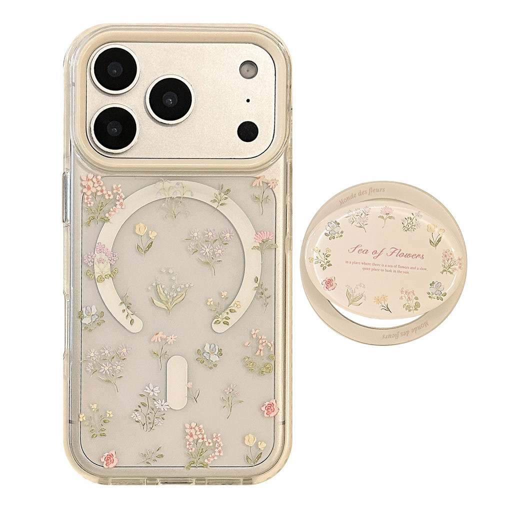 Ốp Điện Thoại Bó Hoa Màu Sắc Nhẹ Nhàng Cho iPhone17, Cấp Xuất Hiện Cao Cho 15, Apple 12, Ốp Mềm Trong Suốt Với Phong Cách Tươi Cho iPhone17pm Và 16