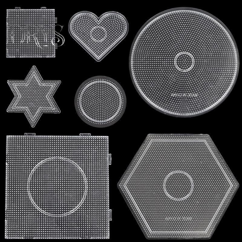 (TFT) 5 Loại Lựa Chọn 2.6 Mm Perler Hạt Mẫu Pegboard Cho Hama Hạt Công Cụ DIY Giáo Dục Xếp Hình Beadbond Đồ Chơi MỚI