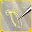 Nơ Hạt Dây Ruy Băng 3D Acrylic Khuôn Trang Trí Móng Tay Nghệ Thuật Thiết Kế DIY Silicon Móng Tay Nghệ Thuật Khuôn Mẫu Cho Móng Tay Quyến Rũ