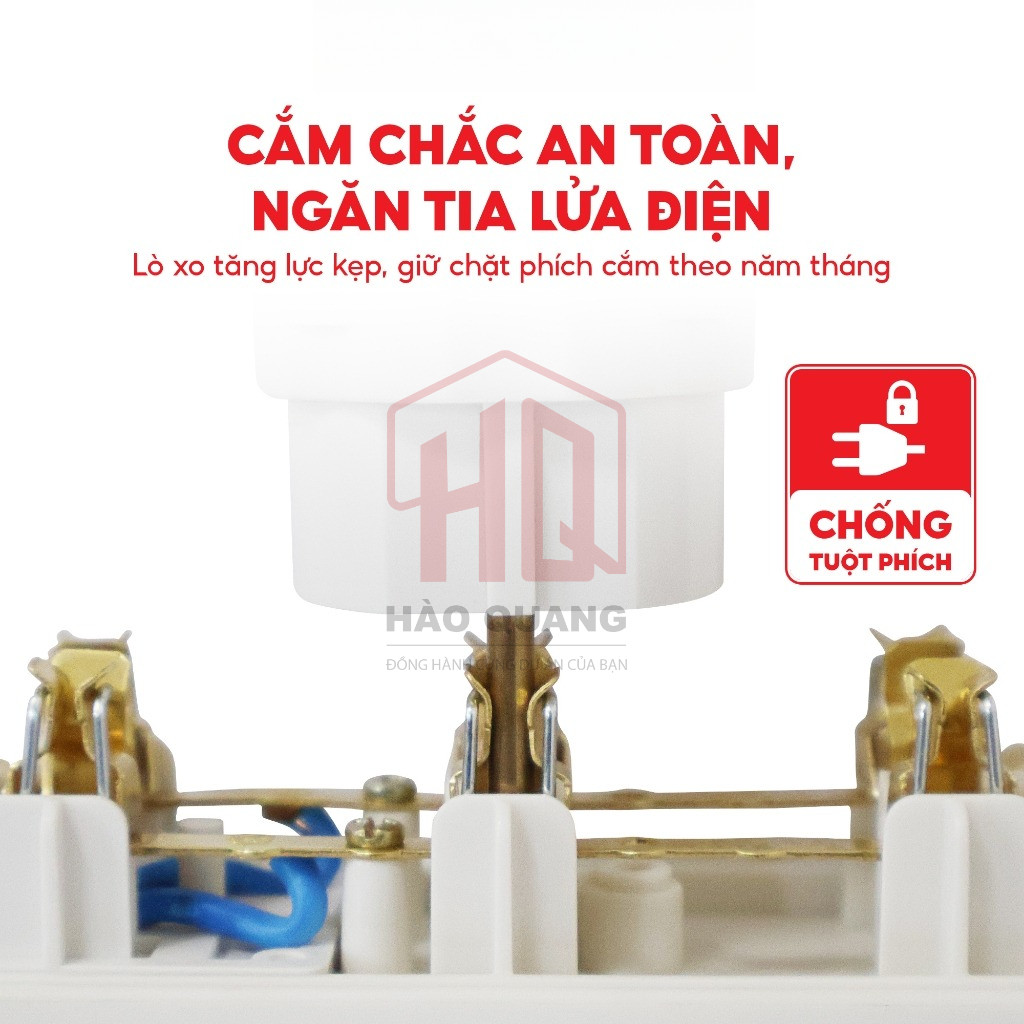 Ổ Cắm Chia Điện SOPOKA P25 Chống Tuột, Công Suất 2200W, Xoay 90 Độ, Dùng Cho Gia Đình & Văn Phòng