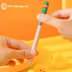 Ge 4 Bút Viết, Bút Tạo Kiểu Dễ Thương Và Ngộ nghĩnh Bút Gel Xoay Sáng Tạo Gà Bấm Bút Gel 0.5mm Đồ Dùng Văn Phòng n