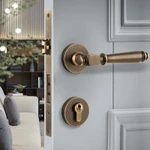 Khóa Tay Gạt Gắn Cửa Phòng Hợp Kim Hiện Đại ( 010 011 013 026 036 037 067 068 087 100 ...) chuyên đồ nội thất giá kho — ảnh 7
