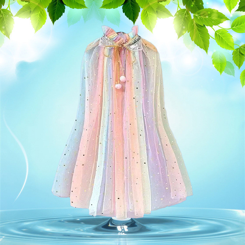 Set Phụ Kiện Kèm Áo Choàng Cho Bé Gái,Nhiều Màu Sắc để Lựa Chọn,Quần áo Và đồ Chơi Trẻ Em