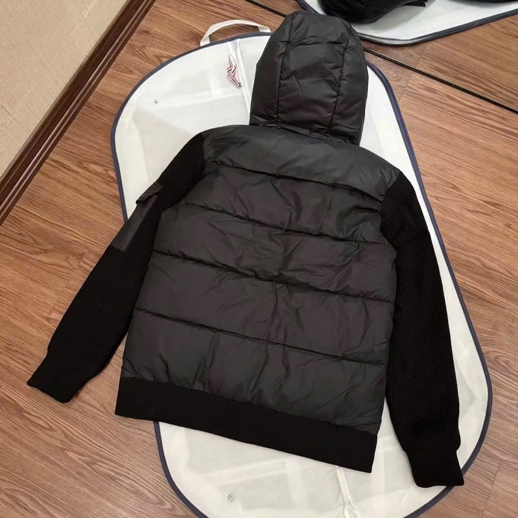 Áo Phao Trơn Basic Logo Ngực Dê Gà (Chuẩn Tem Mác) KCloset Chât Phao Dày Ấm NA65