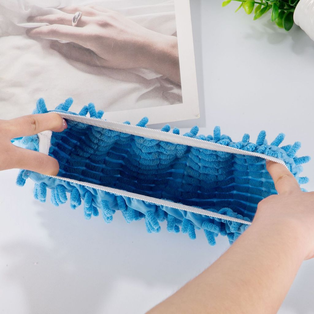 Dép Sàn Lười Che Lau Sàn Dép(Găng tay chân đơn）