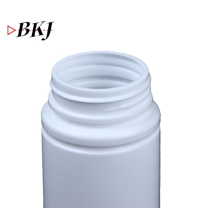 [KJ] 10 Lọ thuốc rỗng HDPE 20-225ml màu trắng, Hộp đựng di động có thể bịt kín [Mới]