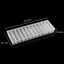EBINLANDS 140 Chiếc Dual Nail Forms, Full Cover Hawk Shape Gel Nail Molds, Acrylic Thời Trang Có Thể Tái Sử Dụng Móng Vuốt Rồng Đầu Móng Tay Nữ