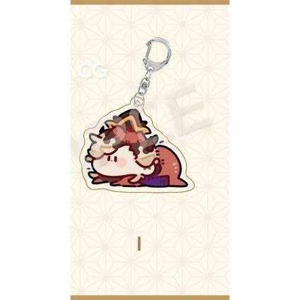 Móc khoá Anime Manga Thanh Gươm Diệt Quỷ Twelve Kizuki Douma Anime Kawaii Demon Slayer Acrylic Kimetsu No Yaiba-ĐH