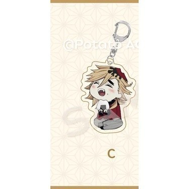 Móc khoá Anime Manga Thanh Gươm Diệt Quỷ Twelve Kizuki Douma Anime Kawaii Demon Slayer Acrylic Kimetsu No Yaiba-ĐH