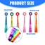 6 Ruy băng khiêu vũ thể dục dụng cụ cầm tay Streamers Nhịp điệu thể dục Trang trí khiêu vũ cho lễ hội và thực hành