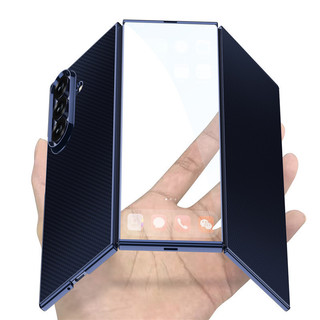 Mạ điện HD trong suốt có vỏ phim Funda cho Samsung Galaxy Z Tri-Fold