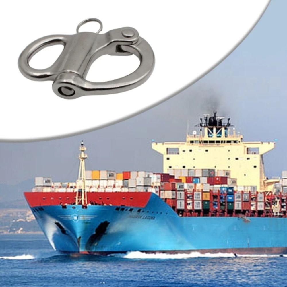 Móc treo xoay LACYESUK, còng xoay hàm bằng thép không gỉ, móc tháo nhanh 35 / 52 / 69 / 96mm