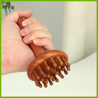 PTFU Di Động Gỗ Đàn Hương Gua Sha Bàn Chải Massage Ne Bụng Chân Cơ Thể Kinh Tuyến Massage Bằng Gỗ Dụng Cụ Massage Mới