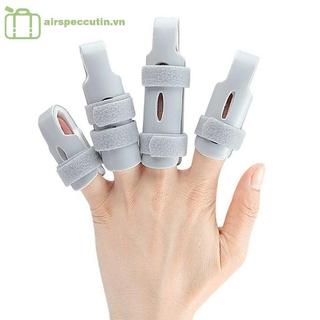 Airspecutin Giảm Đau Kích Hoạt Cố Định Ngón Tay Nẹp Làm Thẳng Nẹp Có Thể Điều Chỉnh Sọc Rối Loạn Gãy Nẹp Ngón Tay Corrector Hỗ Trợ EN
