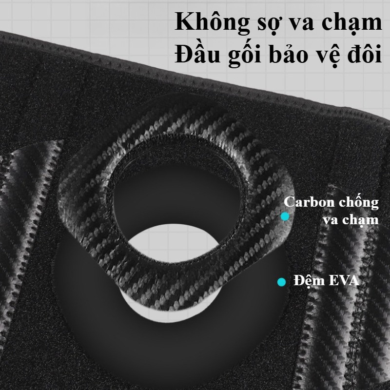 Bó Gối Thể Thao, Chất Liệu Co Dãn Thoáng Khí, Có Thể Quấn Và điều Chỉnh áp Lực, Bảo Vệ Phục Hồi Chấn Thương
