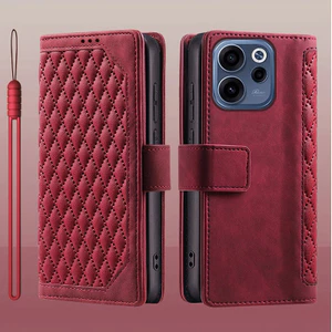 Dành Cho OPPO Reno15 F Pro Max 5G Lật Bao Da Đựng Thẻ Sách Ví Đứng Bảo Vệ Toàn Diện Cho OPPO Reno 15 15F FS Pro Max 5G Vỏ Điện Thoại