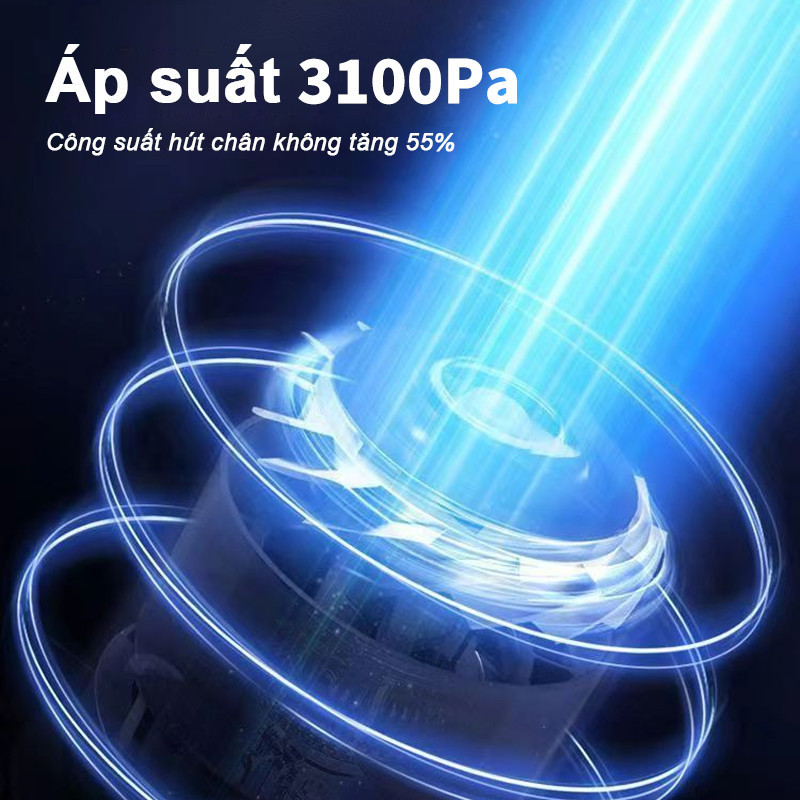 Máy Hút Bụi Không Dây 4in1 120W - Lực Hút Mạnh, Thiết Kế Cầm Tay, Lý Tưởng Vệ Sinh Ô Tô & Nhà