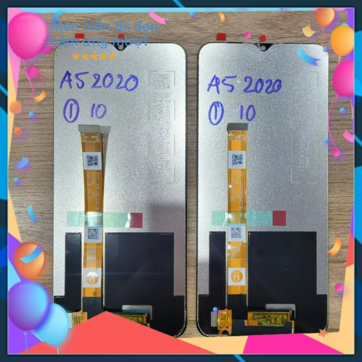 >< "test ok" Màn Tương Thích OP A5 2020/ A9 2020/ Realme 5/ Realme 5i/ Realme 6i/ Realme C3 / Realme C3i/ A31 (tặng keo)