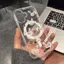 Đầy màu sắc ngọt ngào thích hợp cho iPhone 16 promax15 trường hợp điện thoại 14 nữ 12 trong suốt 17 hút từ 11