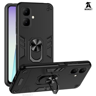 Dành Cho Tecno Spark Go 2 Ốp điện thoại Thiết Kế Chiến Binh Lưng Cứng Có Giá Đỡ Nhẫn Chống Sốc Mềm TPU Nâng Cạnh Mỏng Bao