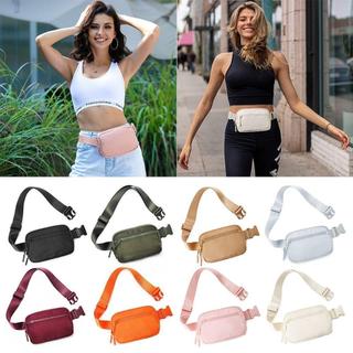 Túi đeo thắt lưng nữ JKDESIGN, Dây đeo có thể điều chỉnh Gói Fanny nhẹ, Mini thời trang nhỏ với 4 túi dây kéo Ví đeo vai Tập luyện / Chạy bộ / Đi bộ đường dài