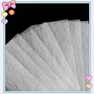 [beautifulhome] 10 / 20 Chiếc Sợi Thủy Tinh Lụa Cho Móng Tay Dạng Nối Dài Lụa Không Dệt Sợi UV Gel [beauty]