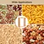 Hộp Bảo Quản Ngũ Cốc YUUKII, Tre Có Nắp Trượt Hộp Bảo Quản Thực Phẩm, Thiết Kế Miệng Rộng Niêm Phong Trong Suốt Hộp Đựng Thực Phẩm Khô Bảo Quản Hàng Hóa