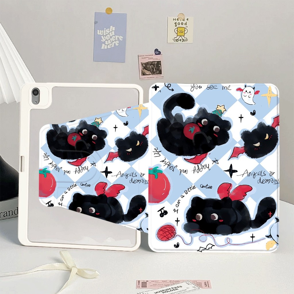Ốp bảo vệ cho Samsung Galaxy Tab A9 + A11 S9 / S9FE / S10FE S6Lite S8 / S9 / S10ULTRA S7 + / S8 + / S7FE S11U A8 A7Lite S10plus S10Lite Vỏ máy tính bảng xoay