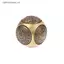 Sáu mặt Bốn phước lành Lu Money Fidget Spinner Đồng thau Giảm căng thẳng Khối đàn áp Bóng Fidget Đồ chơi thủ công MỚI