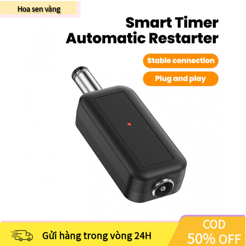 【COD】Bộ điều khiển tái khởi động mạng giúp router DC tự động tắt/mở nguồn, duy trì kết nối Internet ổn định