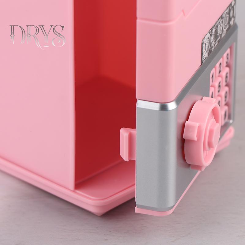 (TFT) Trẻ Em Tiền Ngân Hàng Mật Khẩu Heo Đất Mini ATM Tiền Đồng Xu Hộp Đựng Tiền Cho Trẻ Em Đồ Chơi Sinh Nhật MỚI