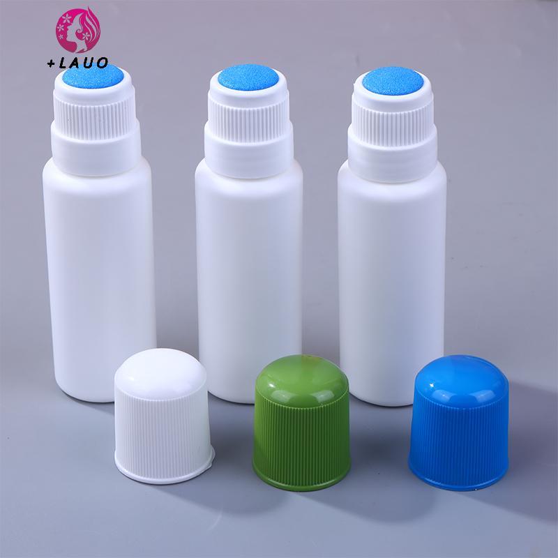 Springevenstar 50ML Chai Rỗng Smudge Chất Lỏng Applicator Đầu Xốp Độ Ẩn Chai Chất Lỏng Cho Daub Làm Đầy Liniment Thuốc Chống ngứa Springevenstar